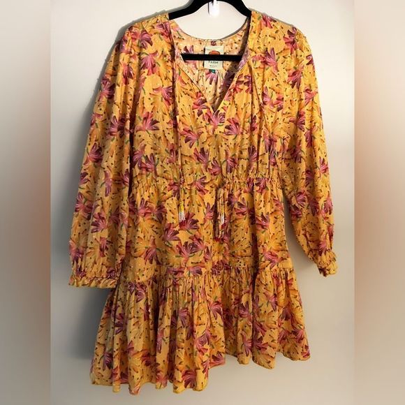 FARM RIO Floral Print Mini Dress - Picture 4 of 7